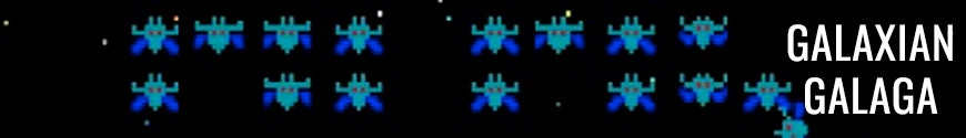 Figures Galaxian / Galaga and merchandising products