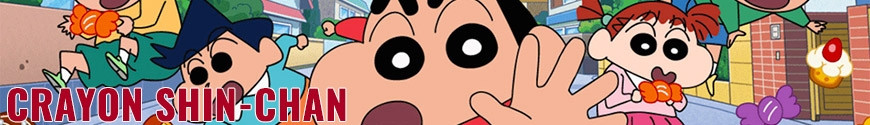 Figurines Crayon Shin-Chan et produits dérivés