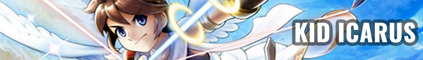 Figures Kid Icarus and merchandising products