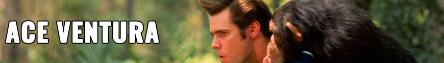 Figures Ace Ventura and merchandising products