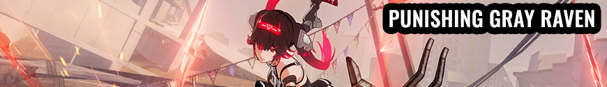 Figures Punishing Gray Raven and merchandising products