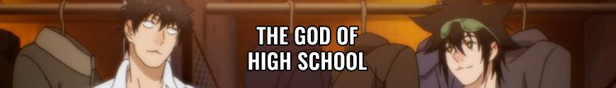 Figures and merchandising products The God of High School