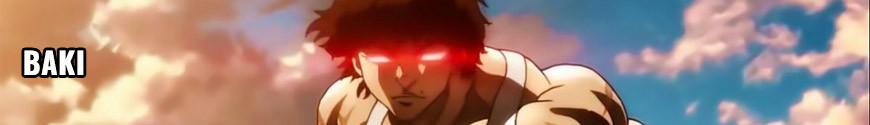 Figurines Baki et produits dérivés
