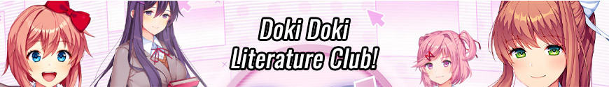 Figurines Doki Doki Literature Club! et produits dérivés