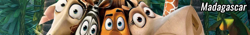 Figures and merchandising products Madagascar