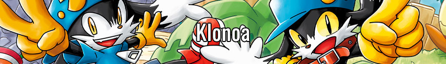 Figurines Klonoa et produits dérivés