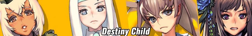 Figurines Destiny Child et produits dérivés