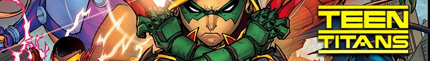 Figures Teen Titans and merchandising products