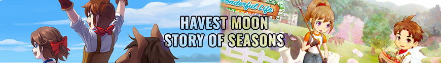 Figurines Havest Moon / Story of Seasons et produits dérivés