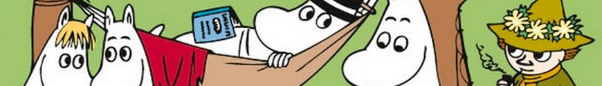 Figures and merchandising products Moomins