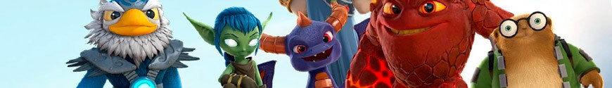 Figures and merchandising products Skylanders