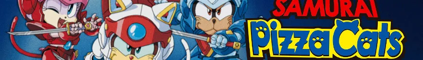Figurines Samurai Pizza Cats et produits dérivés