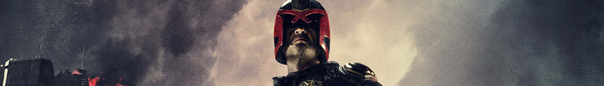 Figurines Judge Dredd et produits dérivés