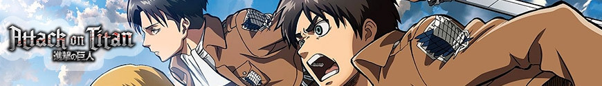 Figures and merchandising products Attack On Titan