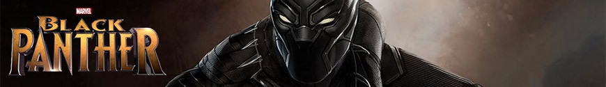 Figures Black Panther and merchandising products
