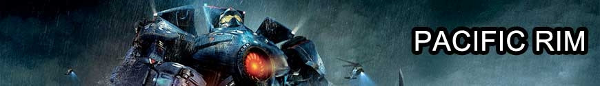 Figures Pacific Rim and merchandising products