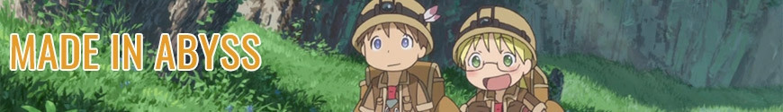 Figures Made in Abyss and merchandising products