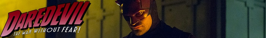 Figures Daredevil and merchandising products