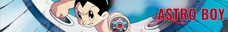 Figures Astro Boy and merchandising products