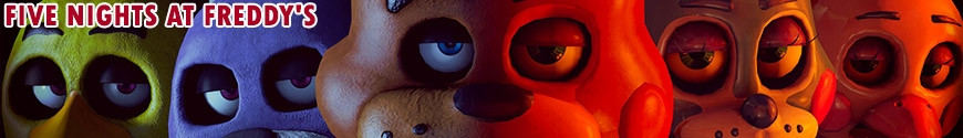 Figurines Five Nights at Freddy's et produits dérivés