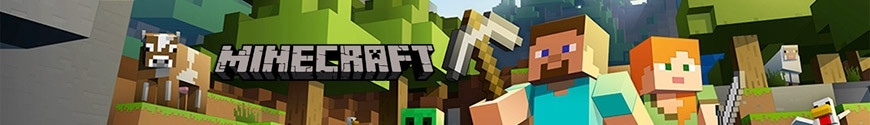 Figures Minecraft and merchandising products
