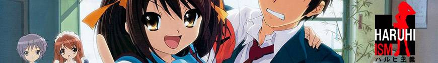 Figures Haruhi Suzumiya and merchandising products