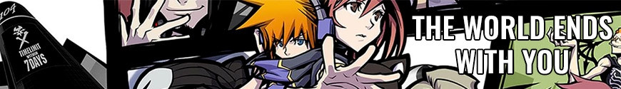 Figurines The World Ends with You et produits dérivés