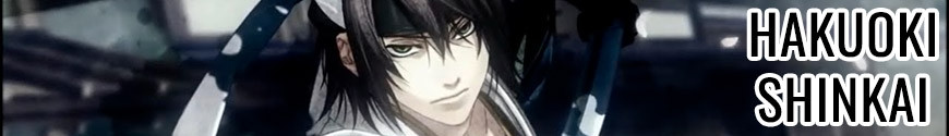 Figures Hakuoki Shinkai and merchandising products