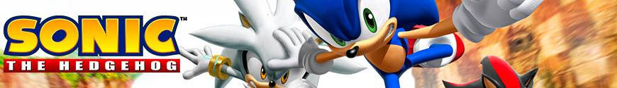 Figures Sonic and merchandising products